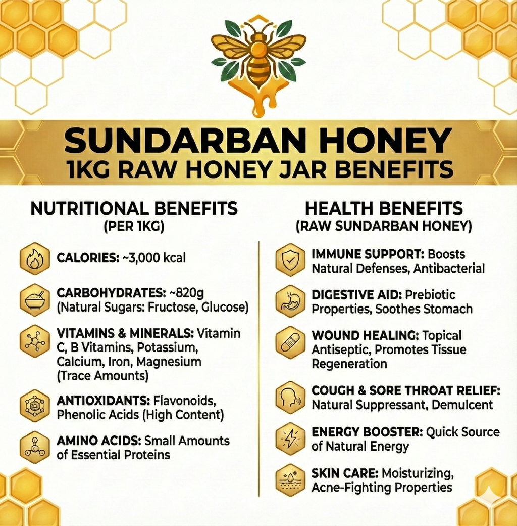 Raw Sundarban Honey - 2Kg