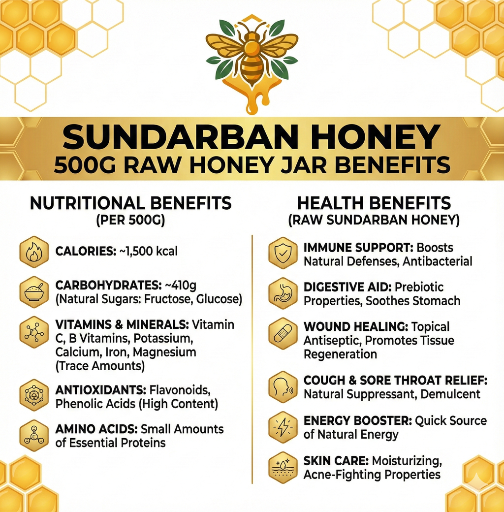 Raw Sundarban Honey - 500g